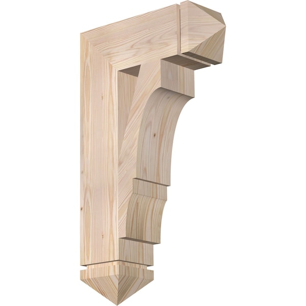 Ekena Millwork Balboa Arts & Crafts Smooth Bracket, Douglas Fir, 5 1/2"W x 18"D x 30"H BKT06X18X30BOA03SDF - main
